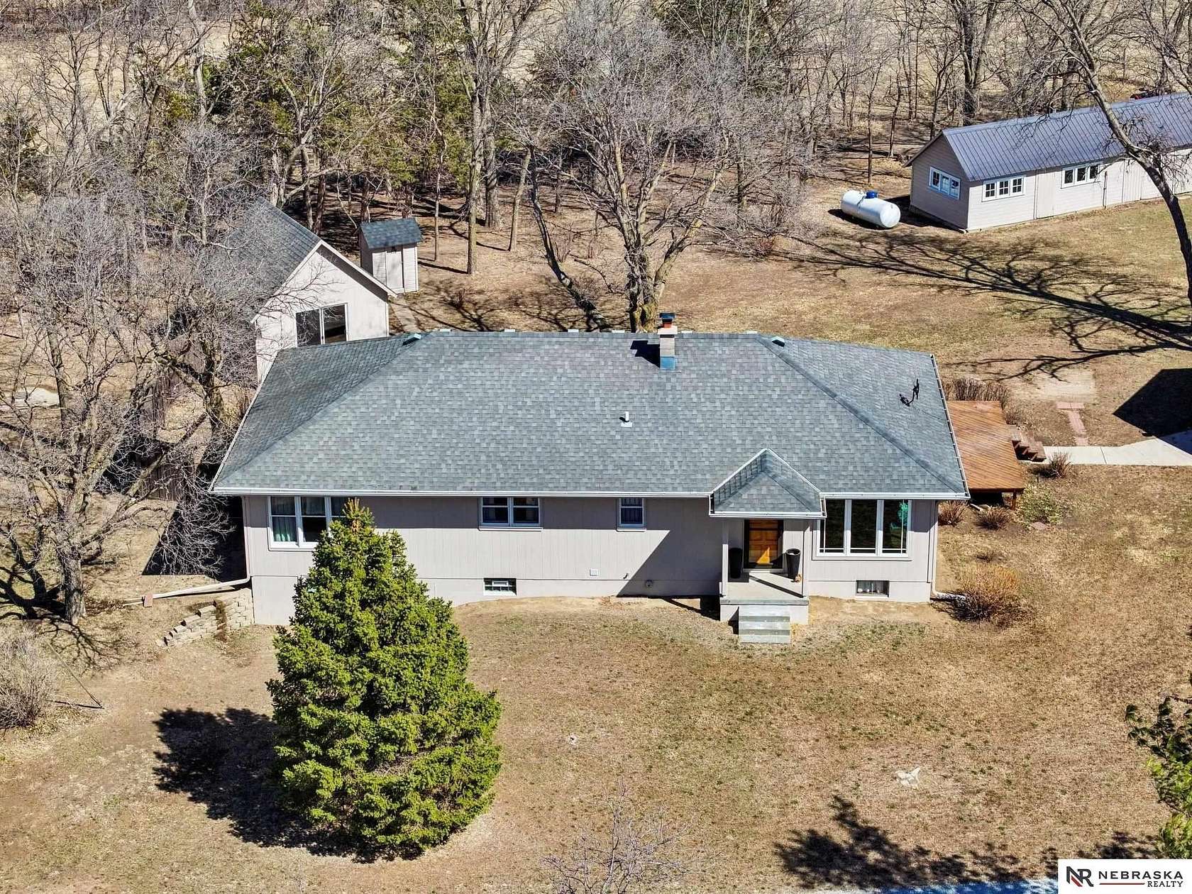 6.32 Acres of Land with Home for Sale in Ithaca, Nebraska