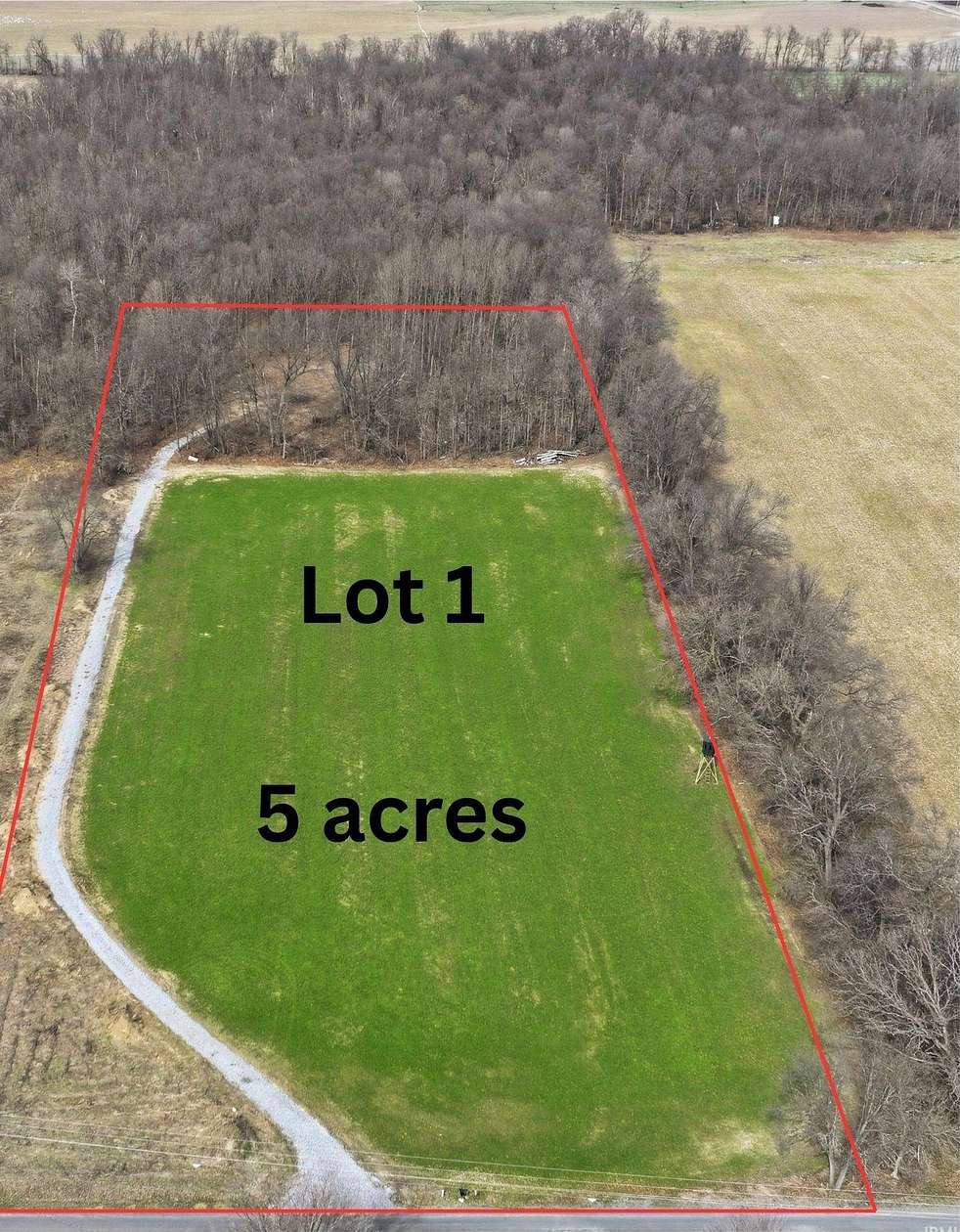 5 Acres of Residential Land for Sale in Howe, Indiana