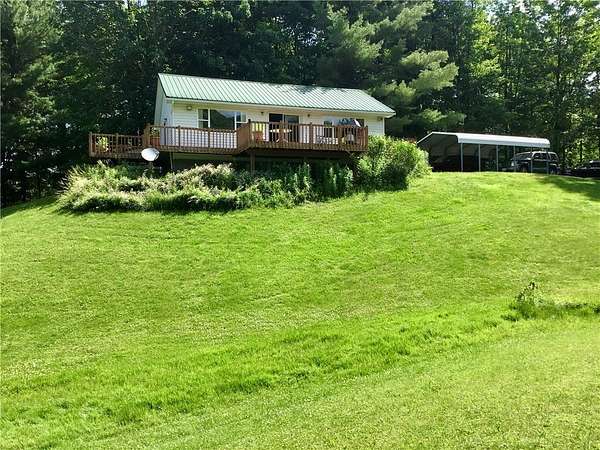 30.3 Acres of Recreational Land with Home for Sale in Dansville Town, New York
