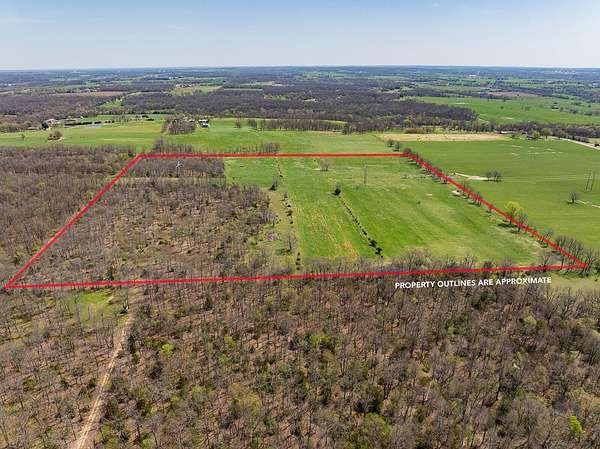 40 Acres of Recreational & Residential Land for Sale in Pierce City, Missouri
