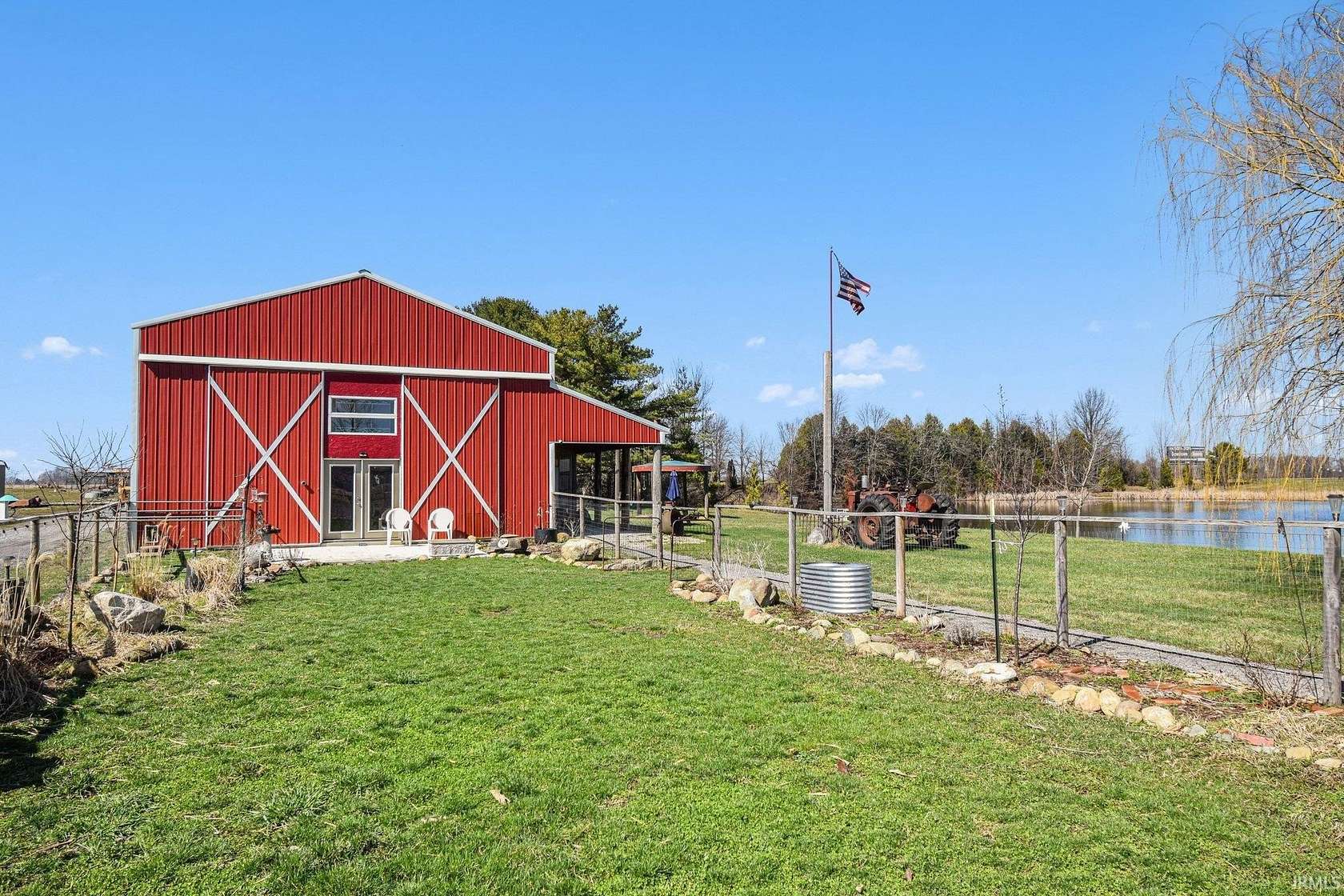 27.7 Acres of Recreational Land with Home for Sale in Plymouth, Indiana