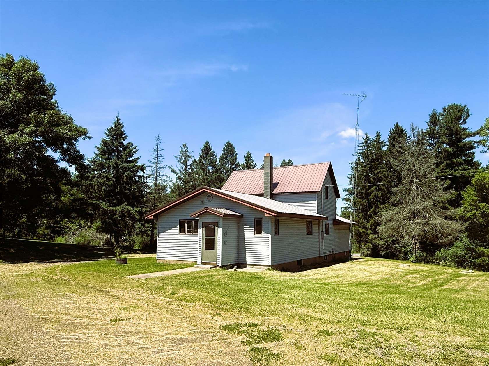 10 Acres of Land with Home for Sale in Ladysmith, Wisconsin