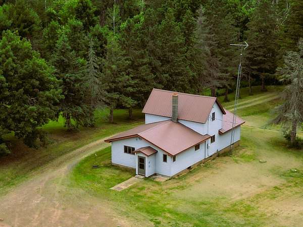 10 Acres of Land with Home for Sale in Ladysmith, Wisconsin