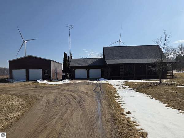 4 Acres of Land with Home for Sale in Weidman, Michigan