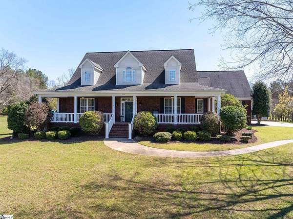 7.34 Acres of Land with Home for Sale in Easley, South Carolina