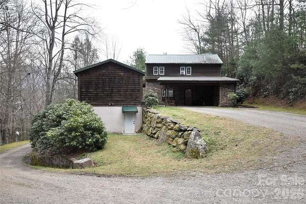 2.8 Acres of Land with Home for Sale in Waynesville, North Carolina