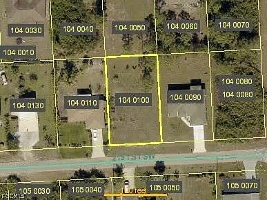 0.25 Acres of Residential Land for Sale in Lehigh Acres, Florida