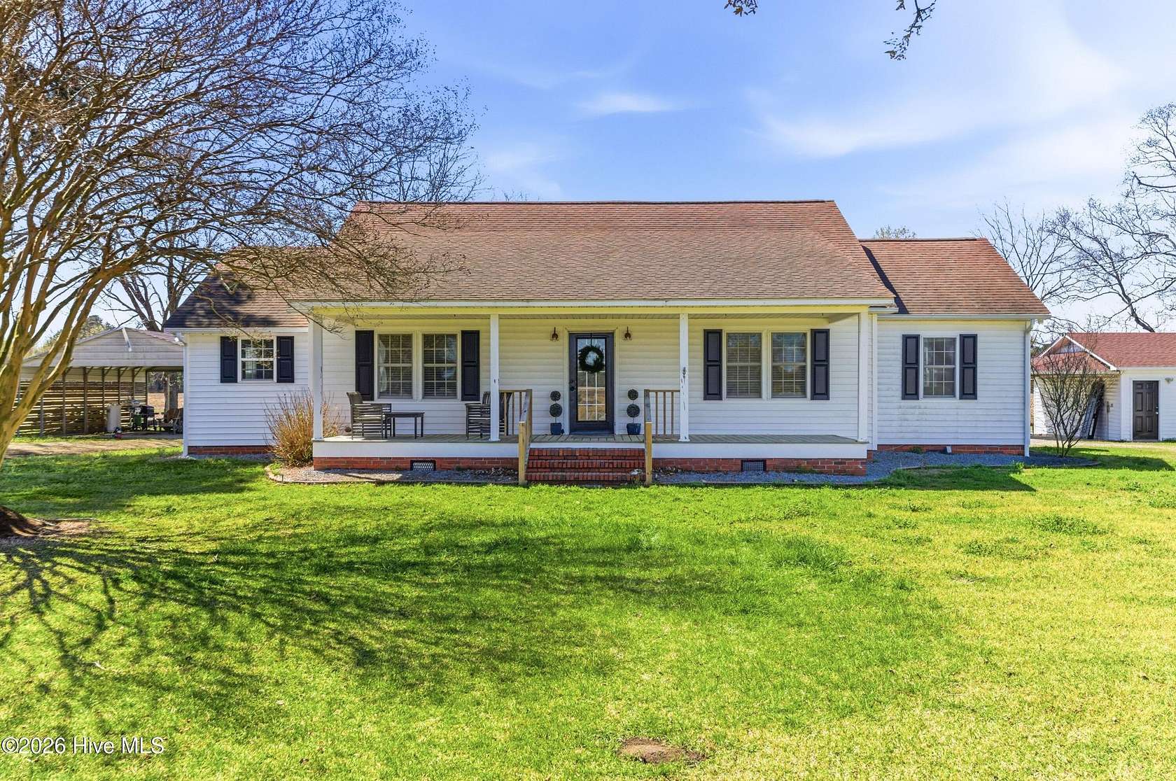 2.65 Acres of Land with Home for Sale in Willard, North Carolina