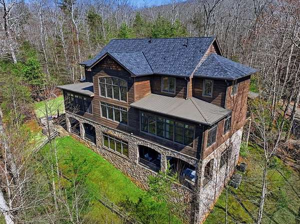 5 Acres of Land with Home for Sale in Ellijay, Georgia