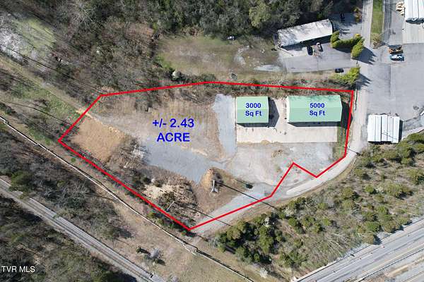 2.43 Acres of Improved Commercial Land for Sale in Kingsport, Tennessee