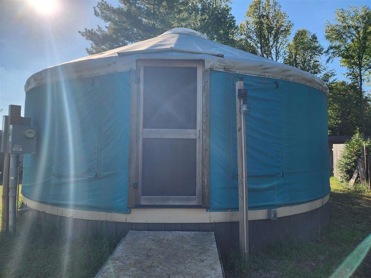 0.6 Acres of Land with Home for Sale in Scottsville, Kentucky