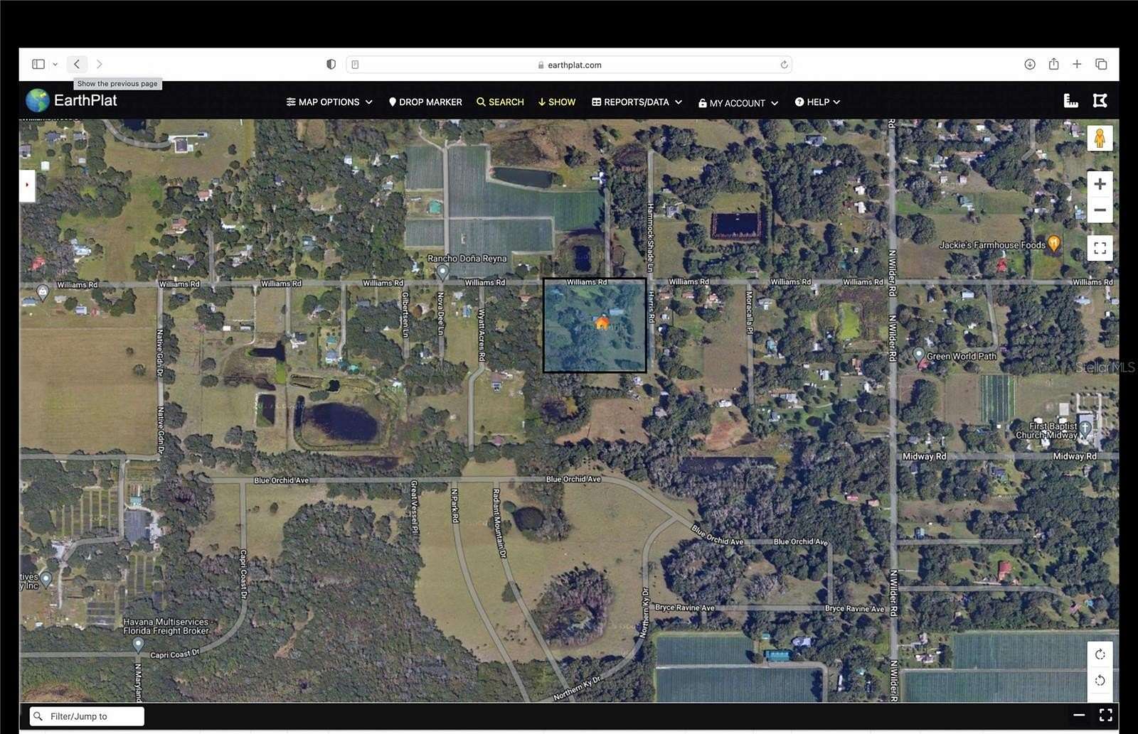 8.39 Acres of Residential Land for Sale in Plant City, Florida