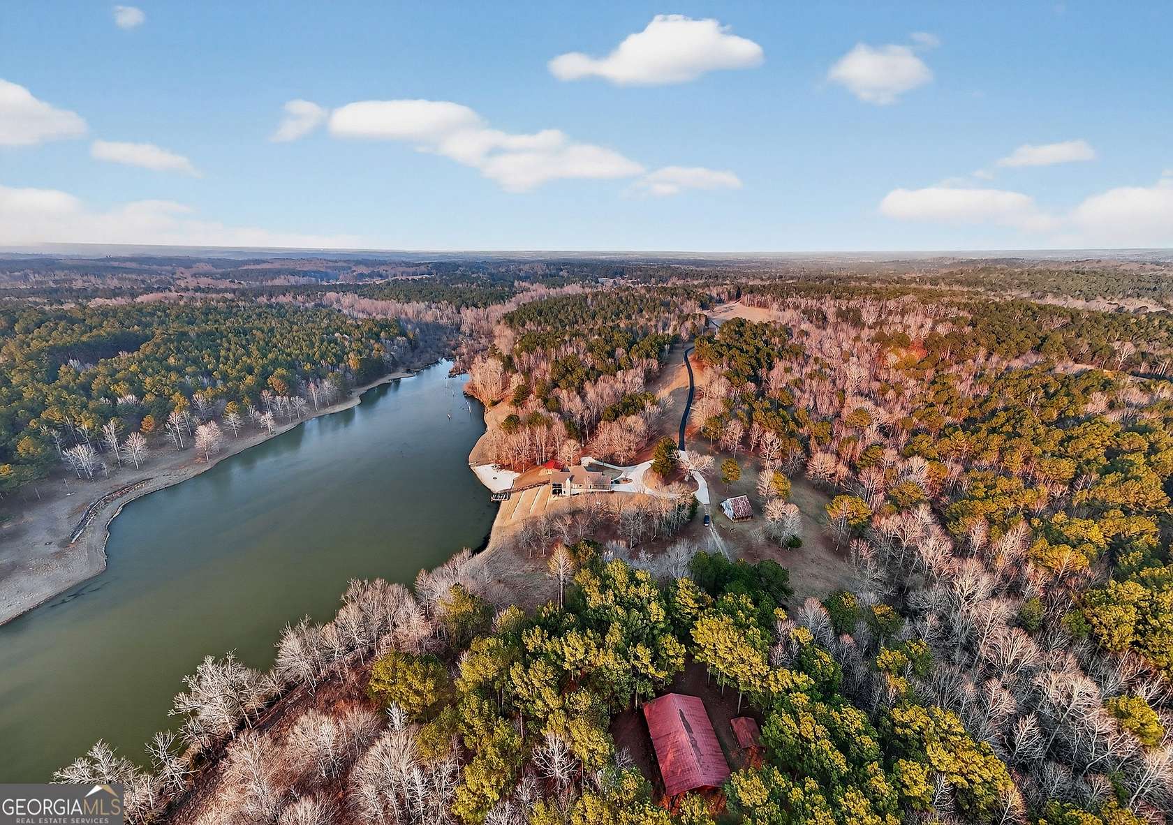 550 Acres of Land with Home for Sale in Franklin, Georgia