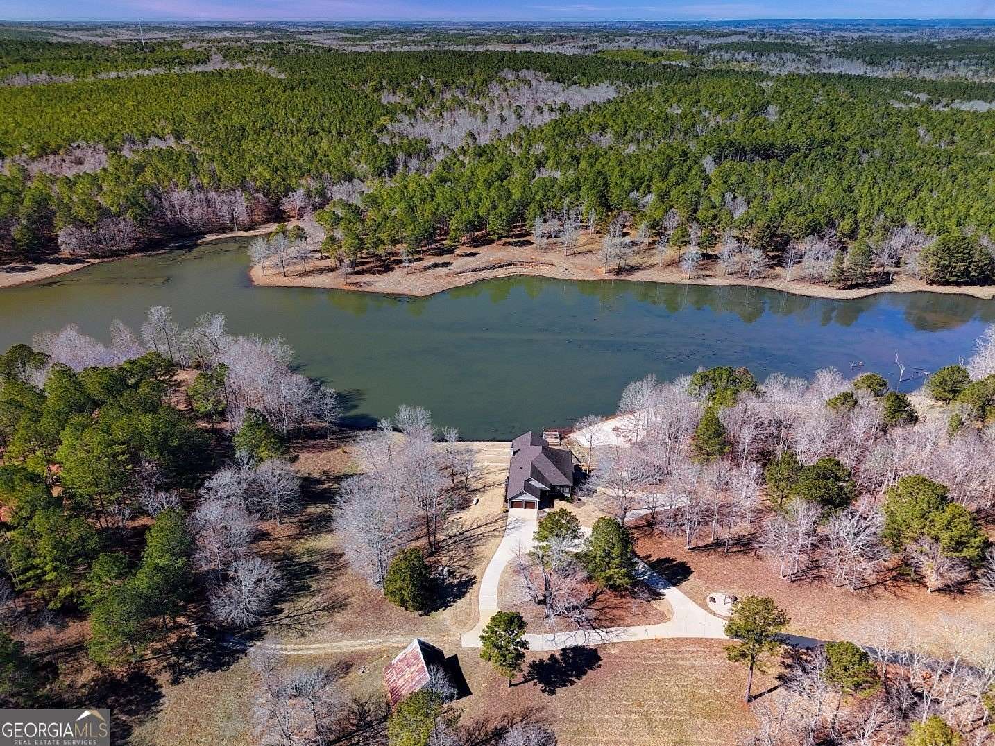 550 Acres of Land with Home for Sale in Franklin, Georgia