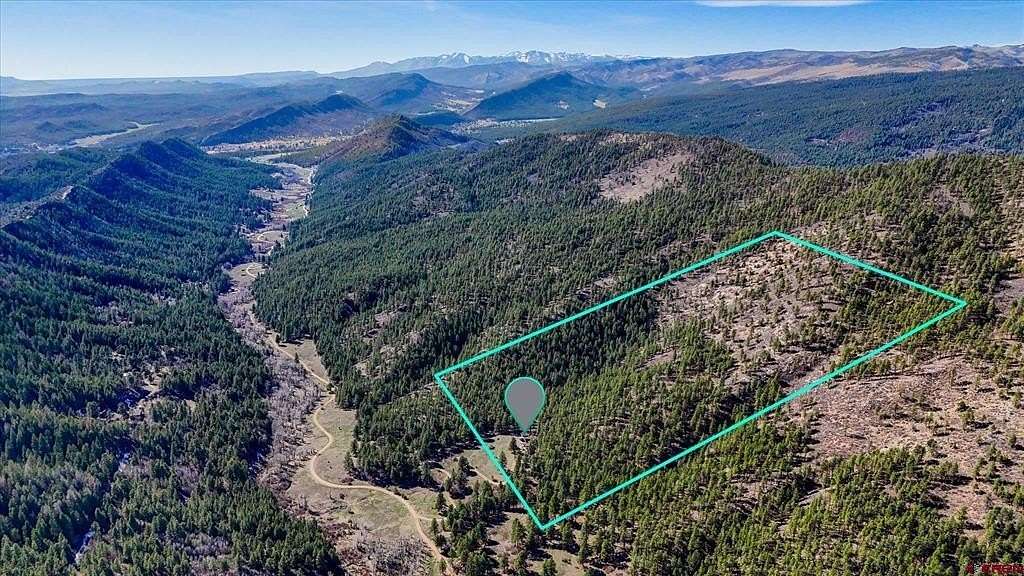 40 Acres of Recreational Land with Home for Sale in Bayfield, Colorado