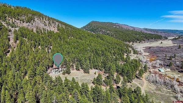 40 Acres of Recreational Land with Home for Sale in Bayfield, Colorado