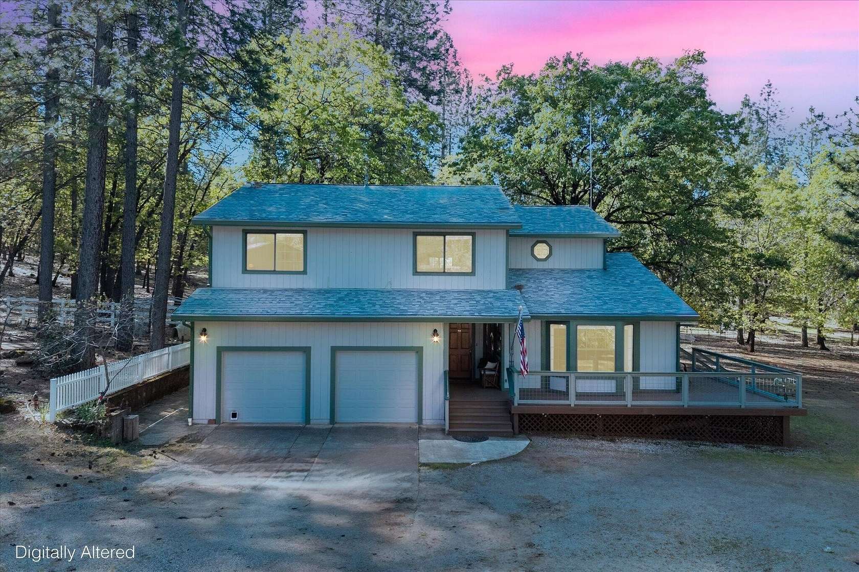 40 Acres of Land with Home for Sale in Oak Run, California