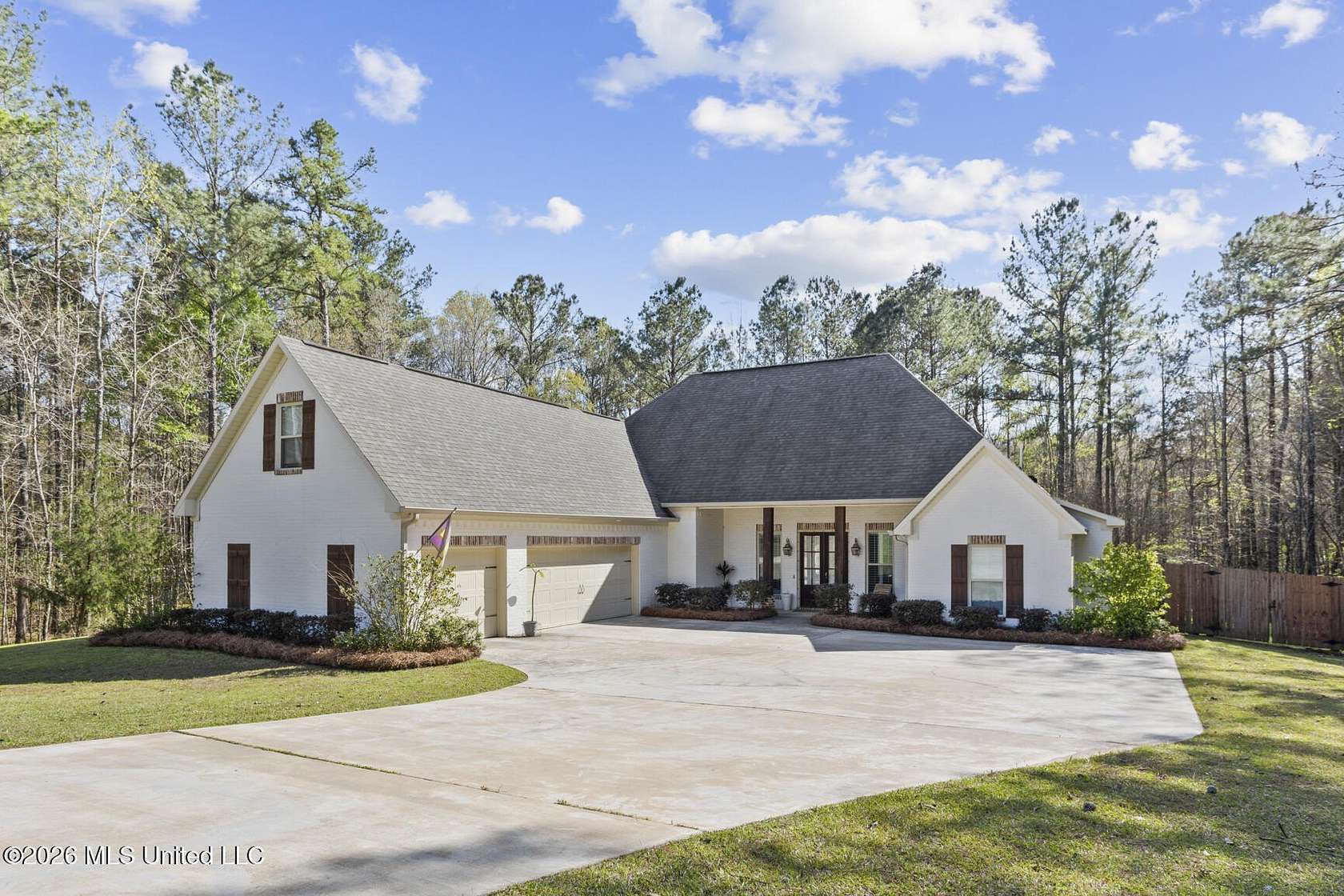 5.42 Acres of Land with Home for Sale in Florence, Mississippi