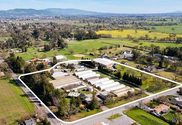 10.5 Acres of Commercial Land for Sale in Santa Rosa, California