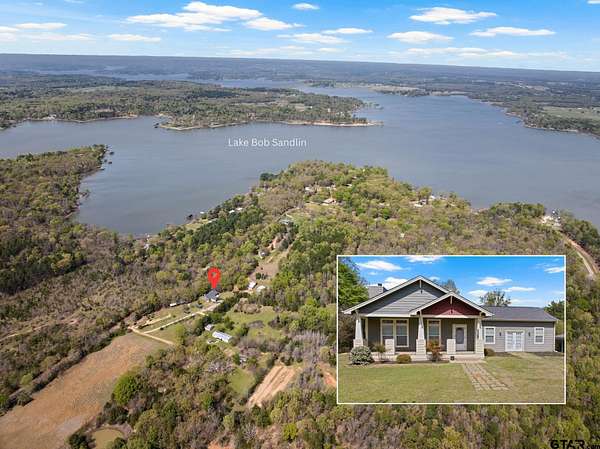 15.4 Acres of Land with Home for Sale in Leesburg, Texas