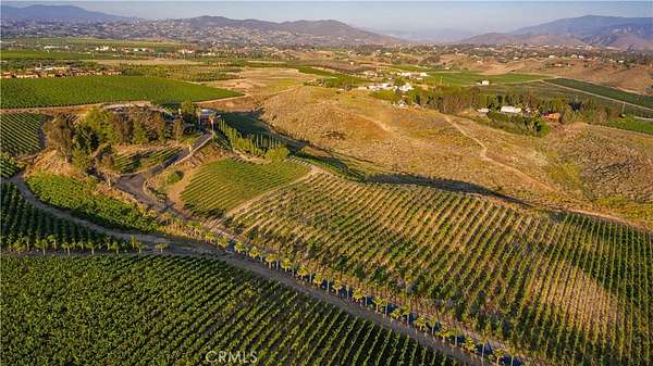 23 Acres of Improved Agricultural Land for Sale in Temecula, California