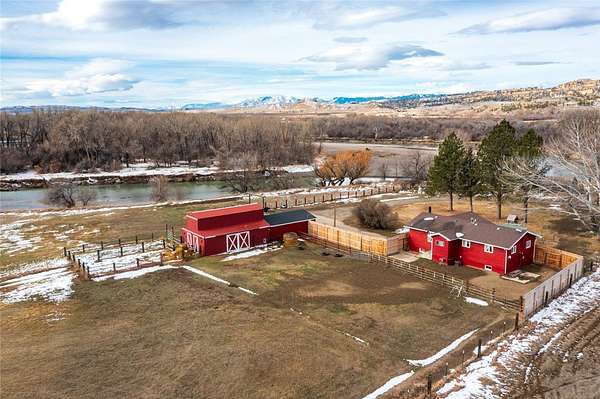 5 Acres of Land with Home for Sale in Fromberg, Montana
