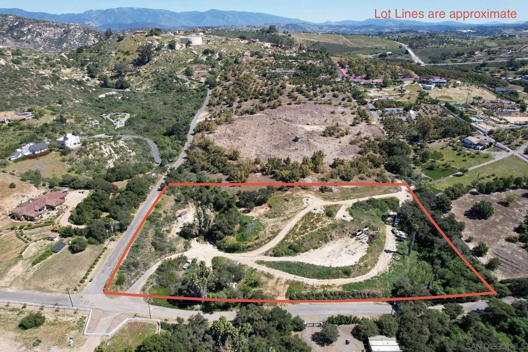 5 Acres of Land for Sale in Bonsall, California