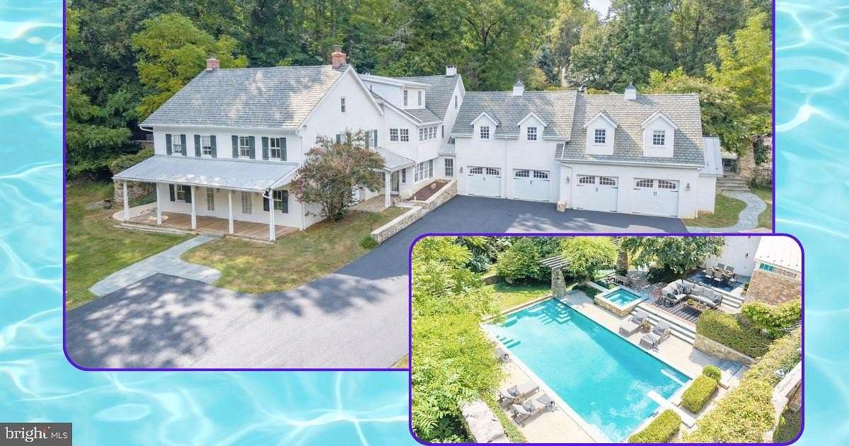 10.2 Acres of Land with Home for Sale in Downingtown, Pennsylvania