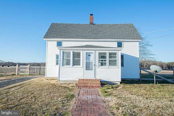 2 Acres of Land with Home for Sale in Pittsville, Maryland