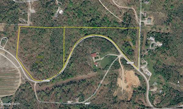 25.5 Acres of Recreational & Residential Land for Sale in Lampe, Missouri