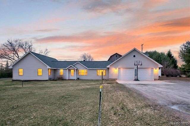 2.38 Acres of Land with Home for Sale in Gregory, Michigan