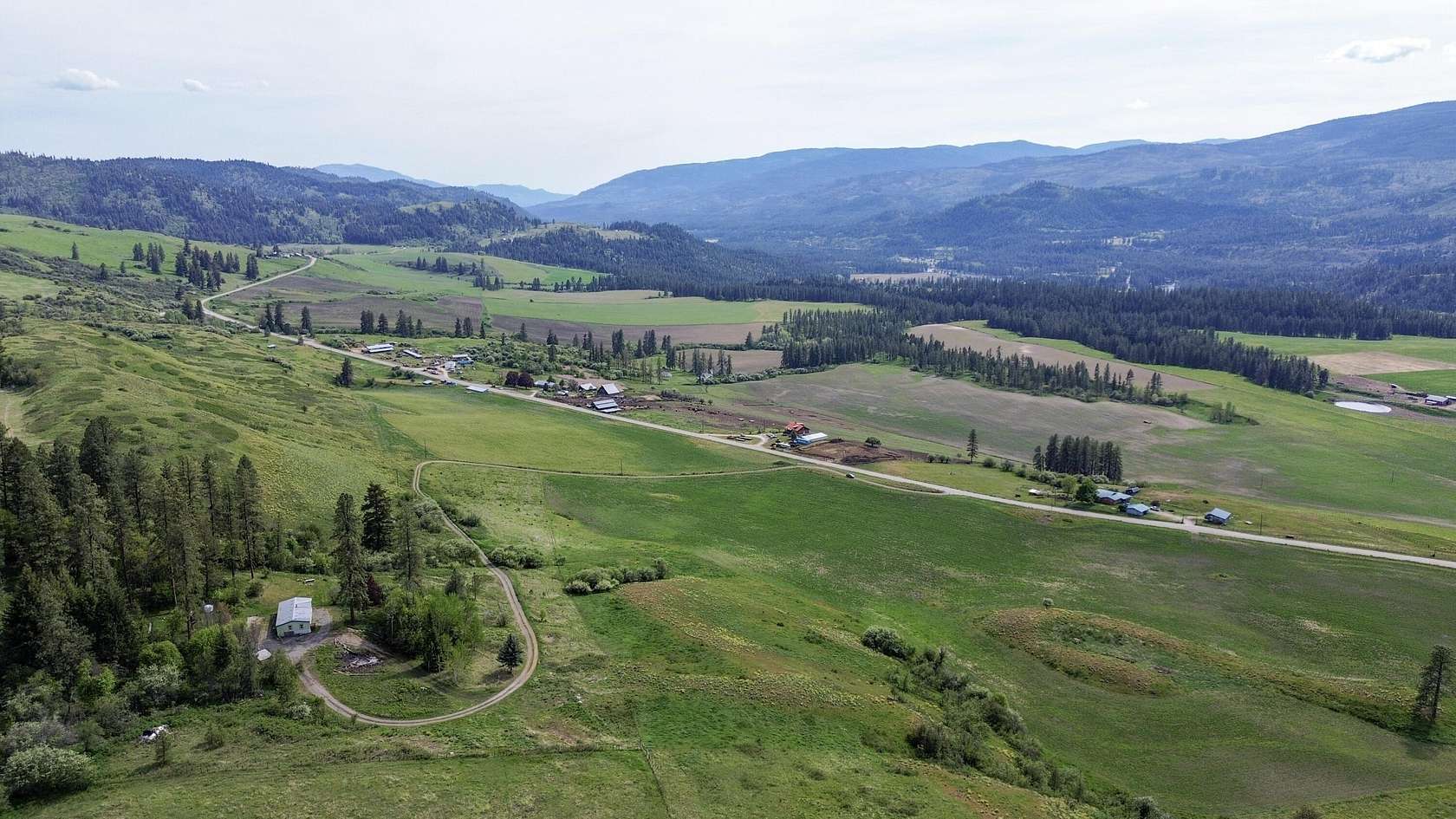 8.8 Acres of Land with Home for Sale in Kettle Falls, Washington