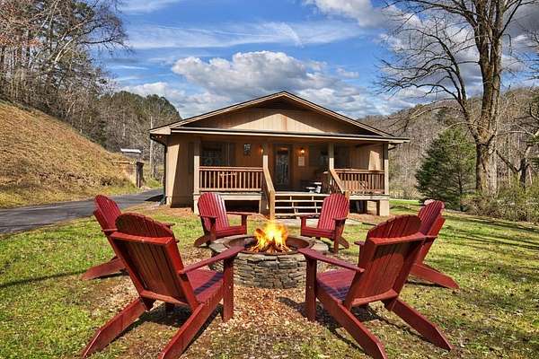 3.7 Acres of Land with Home for Sale in Ellijay, Georgia