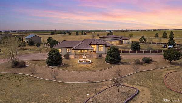 3.82 Acres of Land with Home for Sale in Fort Morgan, Colorado