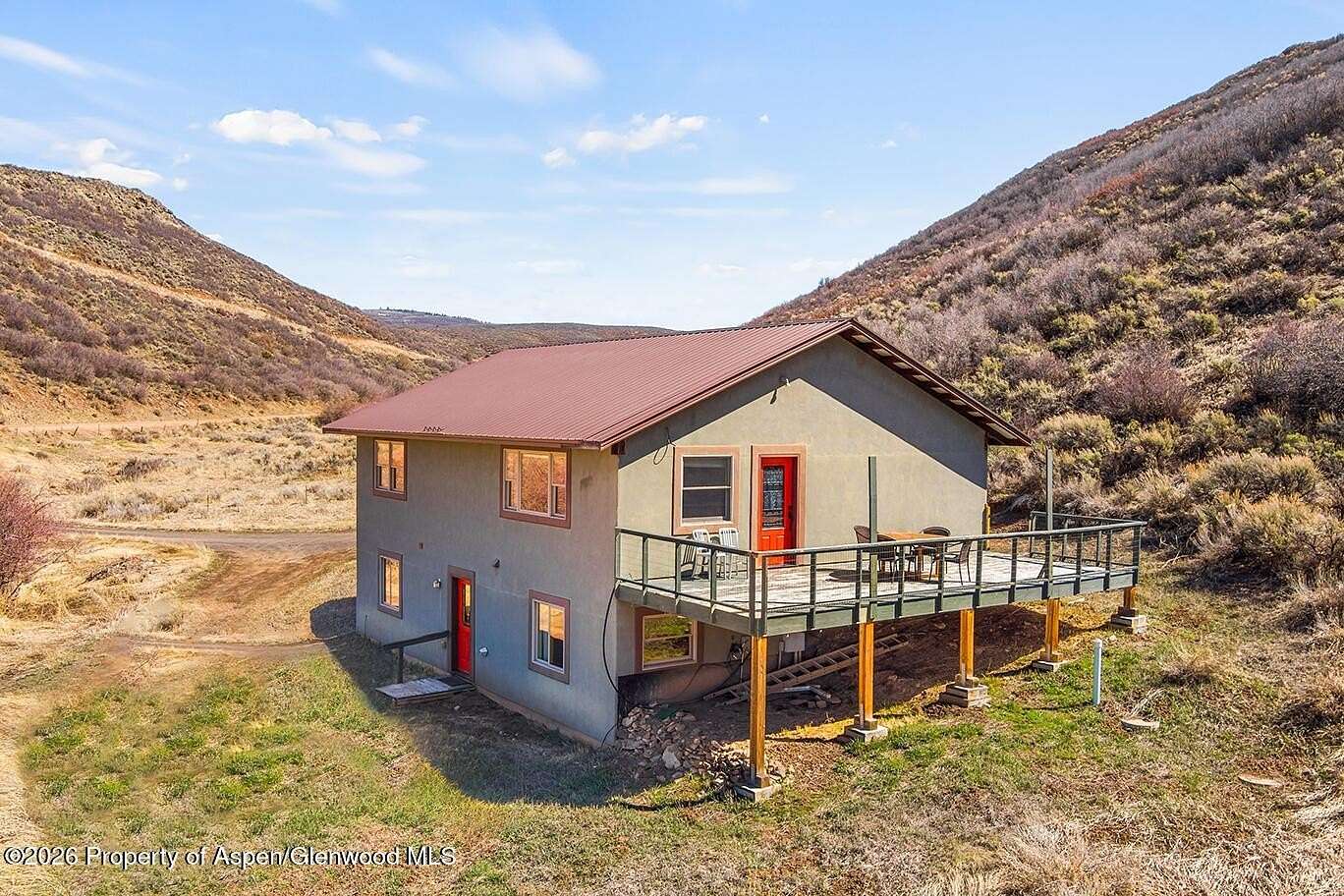 37 Acres of Recreational Land with Home for Sale in Carbondale, Colorado