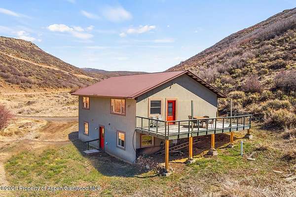 37 Acres of Recreational Land with Home for Sale in Carbondale, Colorado