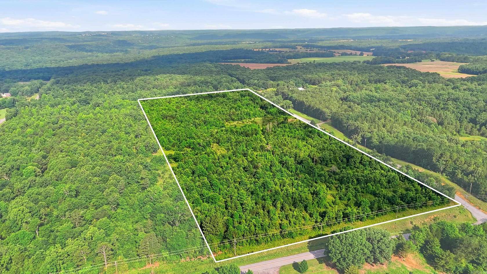 30 Acres of Recreational & Residential Land for Sale in Romance, Arkansas