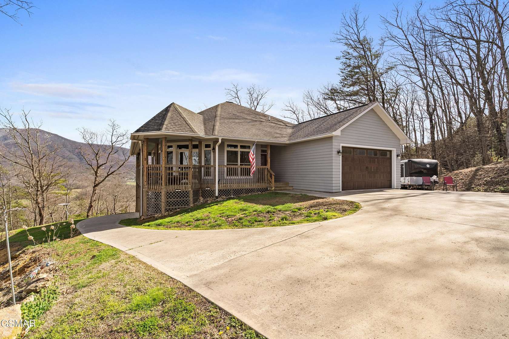 2.69 Acres of Land with Home for Sale in Sevierville, Tennessee