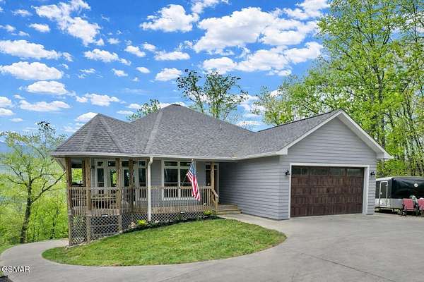 2.69 Acres of Land with Home for Sale in Sevierville, Tennessee