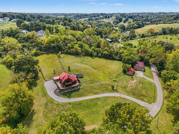 9.82 Acres of Land with Home for Sale in Bloomfield, Kentucky