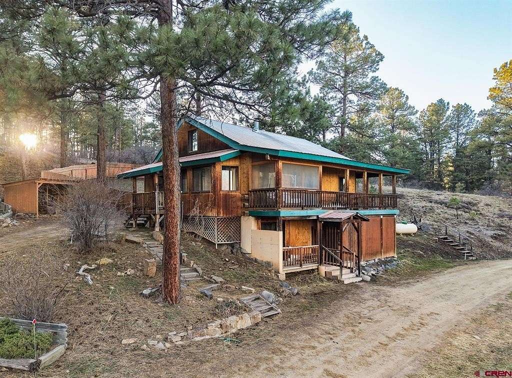 3.69 Acres of Land with Home for Sale in Pagosa Springs, Colorado