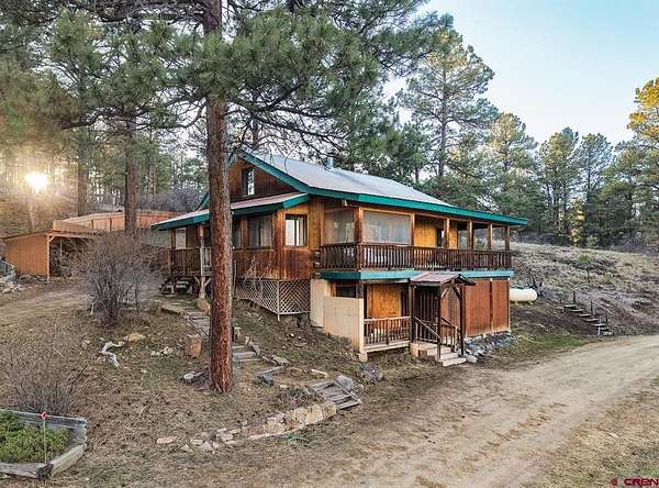 3.69 Acres of Land with Home for Sale in Pagosa Springs, Colorado