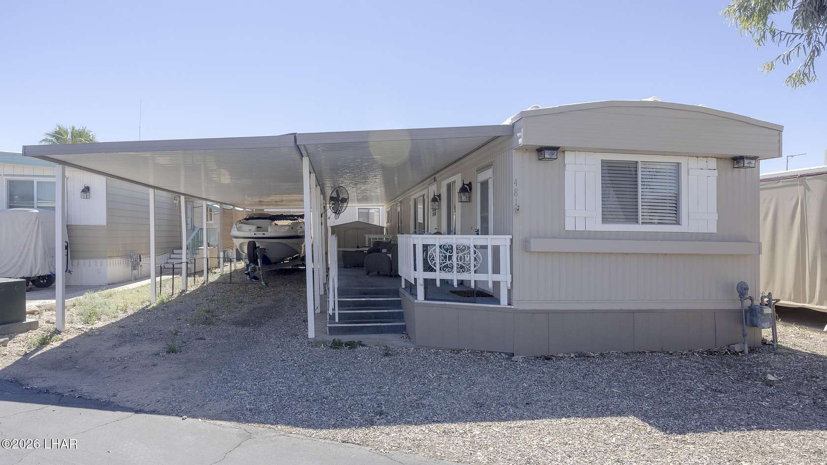 17.4 Acres of Land with Home for Sale in Lake Havasu City, Arizona