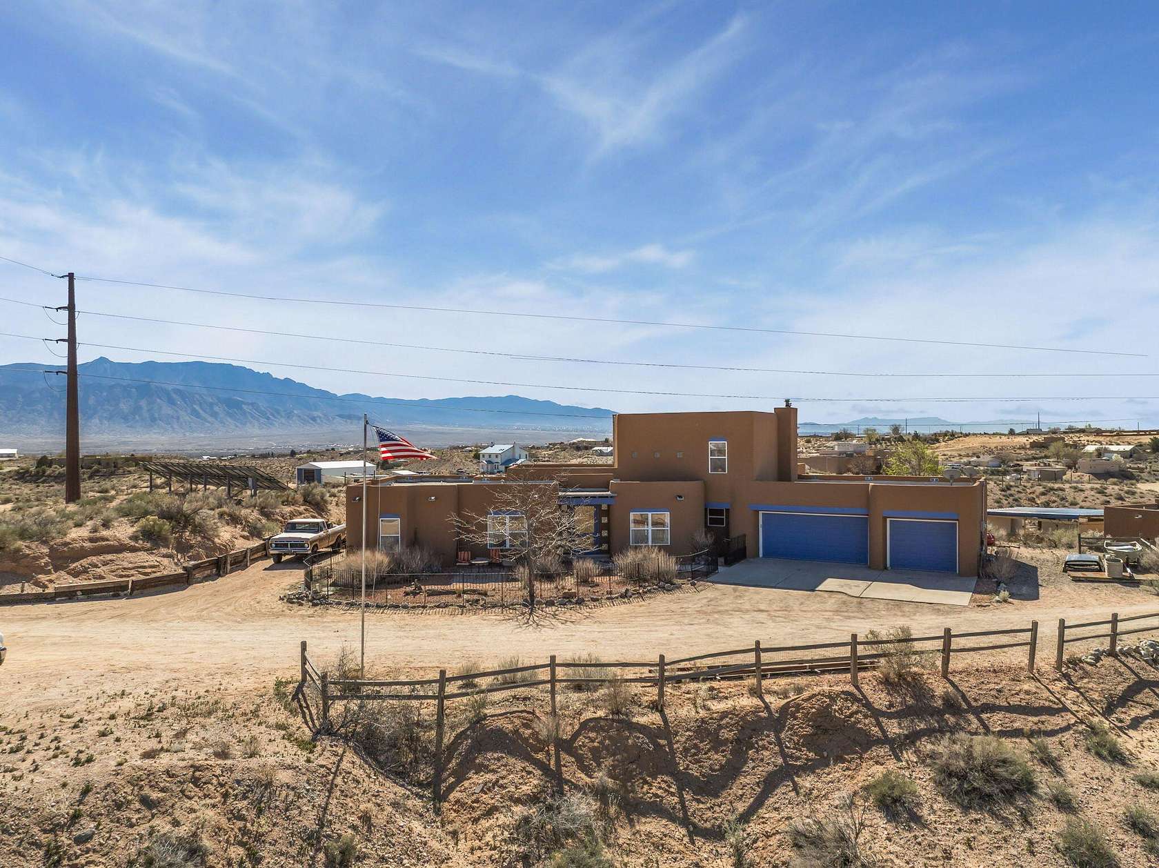 5 Acres of Land with Home for Sale in Rio Rancho, New Mexico