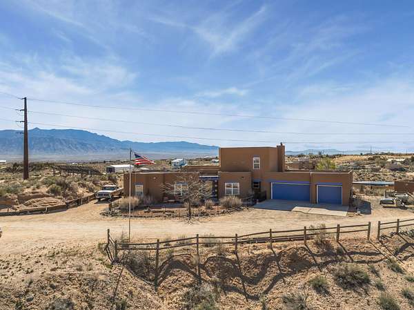 5 Acres of Land with Home for Sale in Rio Rancho, New Mexico
