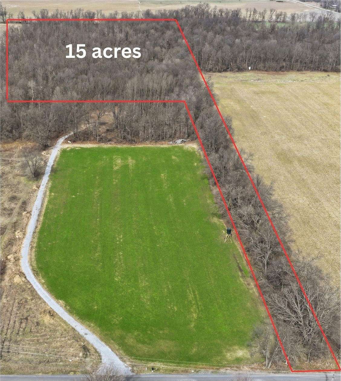 15 Acres of Recreational Land for Sale in Howe, Indiana