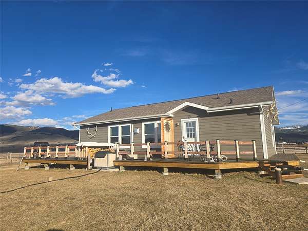 10 Acres of Land with Home for Sale in Philipsburg, Montana