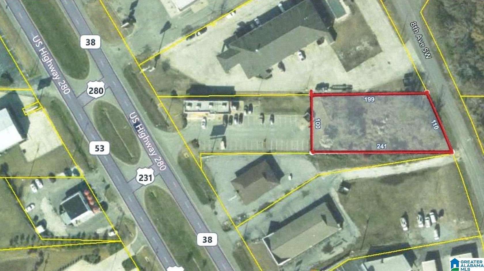 0.62 Acres of Commercial Land for Sale in Childersburg, Alabama