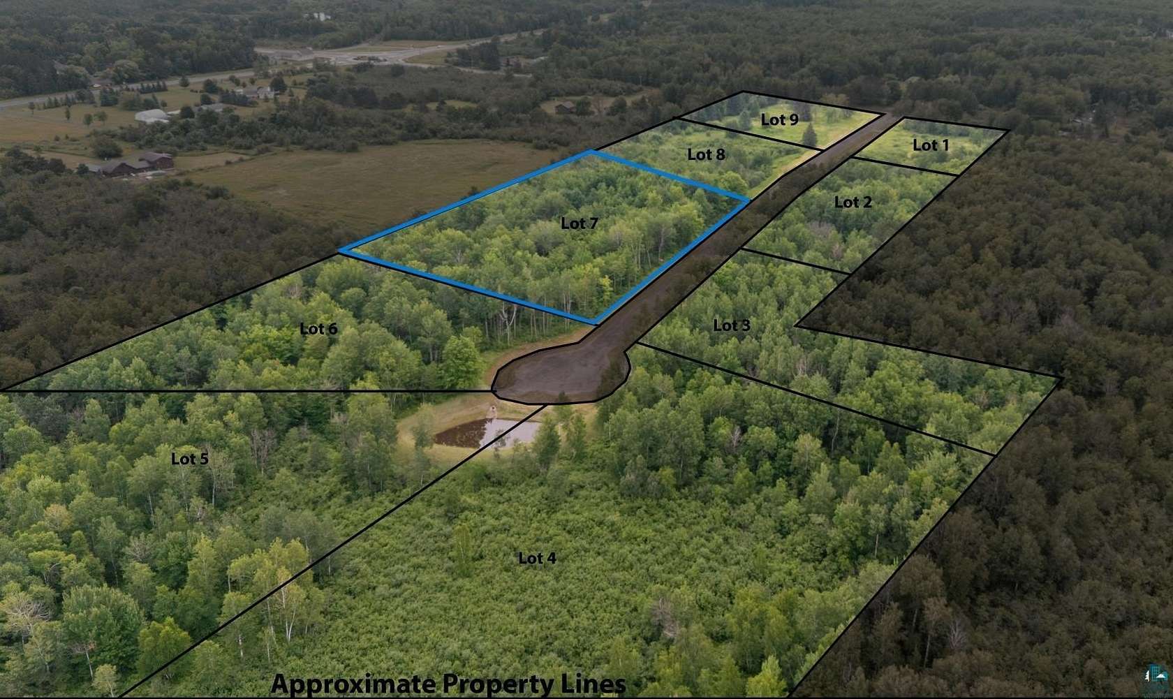 4.77 Acres of Residential Land for Sale in Hermantown, Minnesota