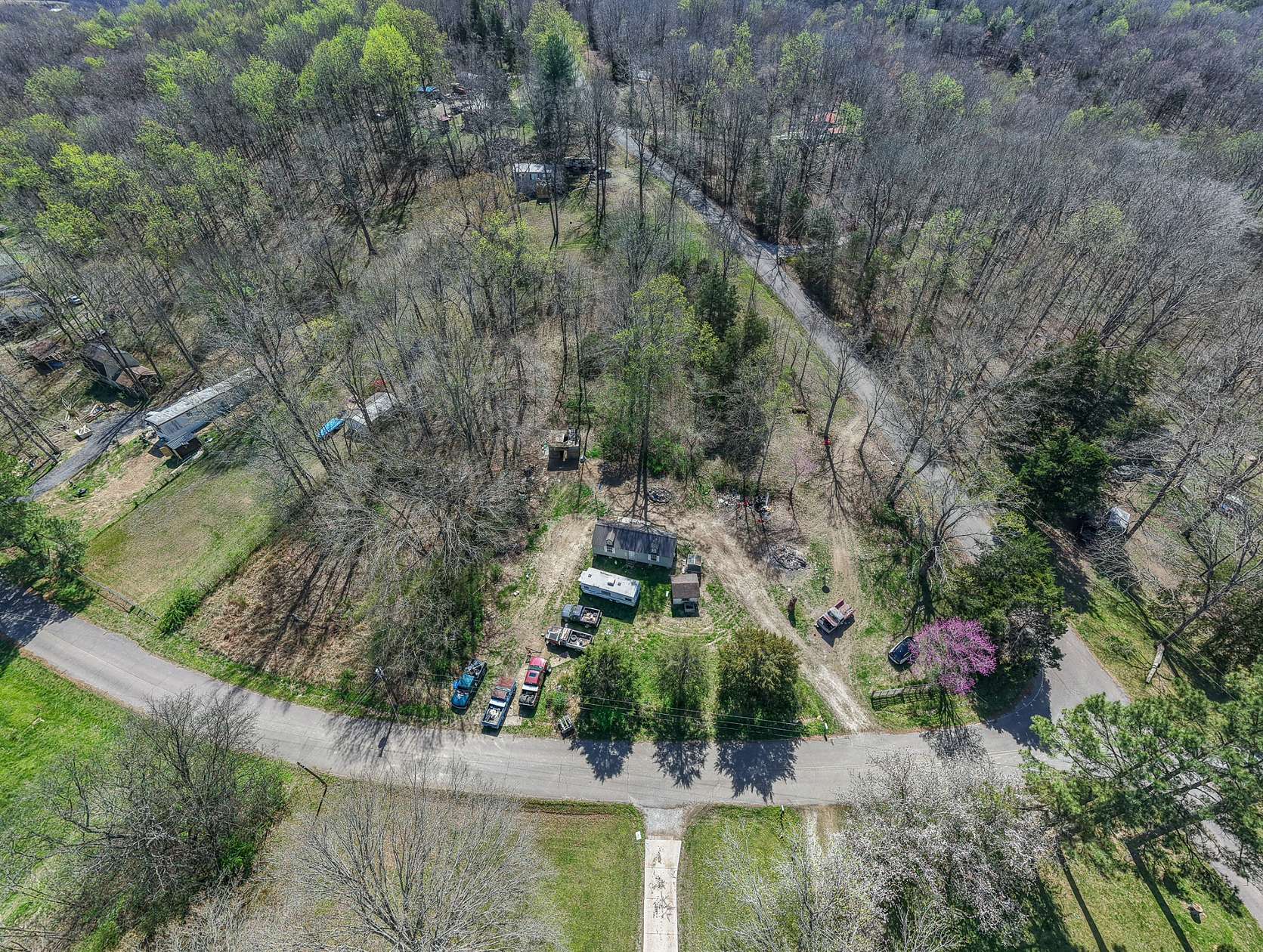 1.3 Acres of Land with Home for Sale in Charlotte, Tennessee